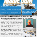 BIBLIOTECA FERNANDO GANHÃO DA UNIVERSIDADE TÉCNICA DE MOÇAMBIQUE CELEBRA 10º ANIVERSÁRIO