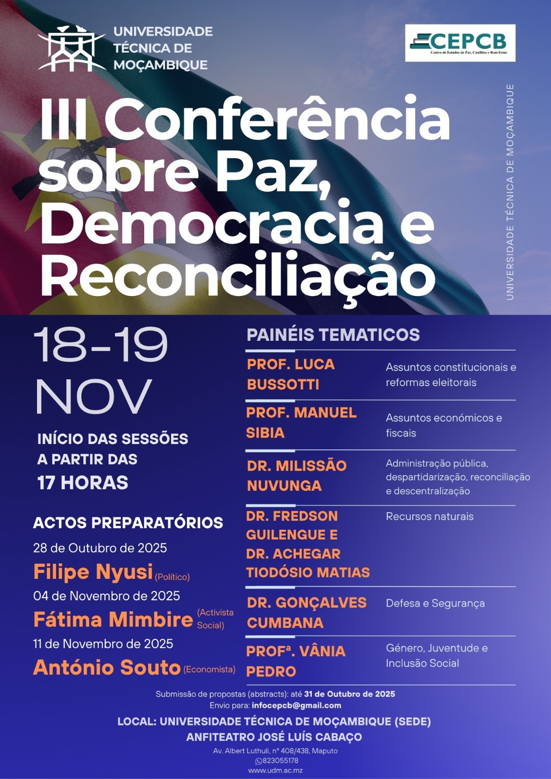 III Conferência sobre Paz, Democracia e Reconciliação